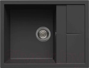 Мойка кухонная Elleci Unico 125 Full Black G40 / LGU12540