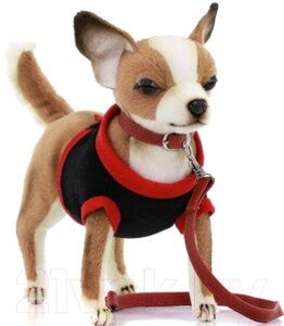 Мягкая игрушка Hansa Сreation Собака чихуахуа в черной футболке / 7549