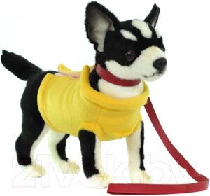 Мягкая игрушка Hansa Сreation Собака чихуахуа, в желтой футболке / 6384