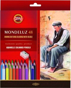 Набор акварельных карандашей Koh-i-Noor Mondeluz Old Man / 3713048003KZ