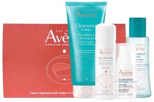Набор косметики для лица Avene Cleanance Мицеллярная вода+Гель д/умывания+Терм вода+Концентрат