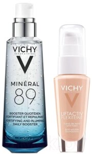 Набор косметики для лица Vichy Тональный крем Liftactiv тон 25+Гель для лица Mineral 89
