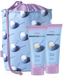 Набор косметики для тела Pupa Breakfast Lovers Fragrance Oat Milk Молочко д/душа+Крем д/тела