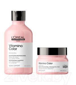 Набор косметики для волос L'Oreal Professionnel Vitamino Color Resveratrol шампунь 300мл+маска 250мл