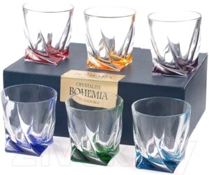 Набор стаканов Bohemia Crystalite Quadro 7K8/99999/9/72R93/932-669