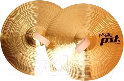 Набор тарелок для ударной установки Paiste PST 3 Band Pair 0000645016 от компании Товары с доставкой на дом. Top-shop. - фото 1