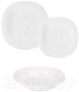 Набор тарелок Luminarc Carine White / V2447