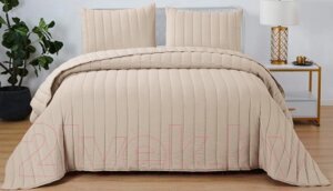 Набор текстиля для спальни Sofi de Marko Микаэль 230х250 / Пок-МК-бж-230х250