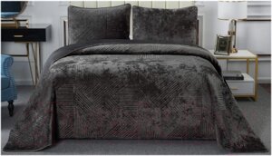 Набор текстиля для спальни Sofi de Marko Патрисия 160х220 / Пок-П-160х220ст