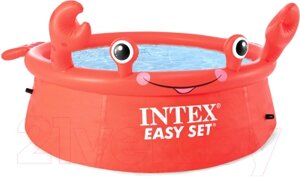 Надувной бассейн Intex Easy Set Веселый краб / 26100NP