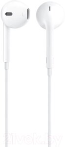 Наушники-гарнитура Apple EarPods с разъемом 3.5мм A1472 / MNHF2