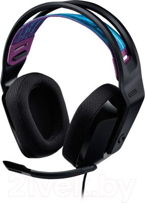 Наушники-гарнитура Logitech G335 Wired Gaming Headset Black / 981-000978