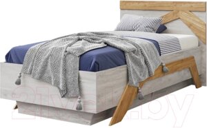 Односпальная кровать Мебель-КМК 900 Скандинавия 0905.2