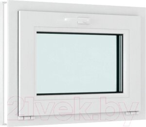 Окно ПВХ Brusbox Roto NX Фрамужное открывание 3 стекла