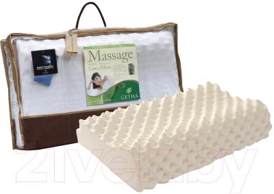 Ортопедическая подушка Getha Massage 57x34 от компании Товары с доставкой на дом. Top-shop. - фото 1