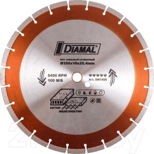 Отрезной диск алмазный Diamal DM1508