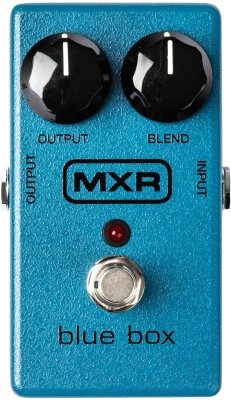 Педаль электрогитарная MXR M103 Blue Box Octave Fuzz от компании Товары с доставкой на дом. Top-shop. - фото 1