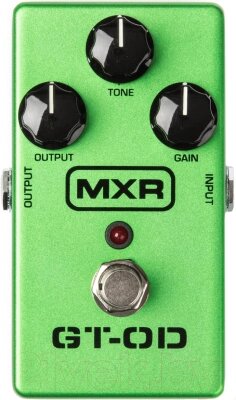 Педаль электрогитарная MXR M193 GT-OD Overdrive от компании Товары с доставкой на дом. Top-shop. - фото 1