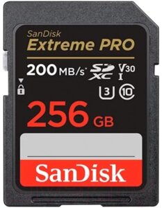 Карта памяти SanDisk SDXC Extreme Pro Class 10 256GB (SDSDXXD-256G-GN4IN)