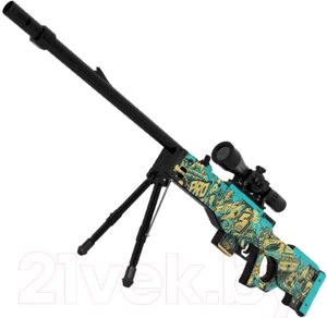 Ружье игрушечное VozWooden Active AWP/AWM СтикерБомбинг / 2003-0110