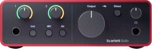 Студийный комплект Focusrite Scarlett Solo 4th gen