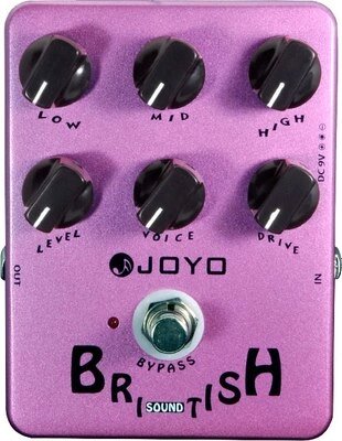 Педаль электрогитарная Joyo JF-16-british-Sound - сравнение