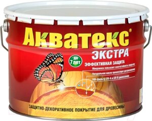 Защитно-декоративный состав Акватекс Экстра