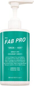 Пигмент прямого действия Evo Fab Pro Green Direct Dye Зеленый