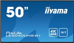 Информационная панель Iiyama ProLite LE5040UHS-B1