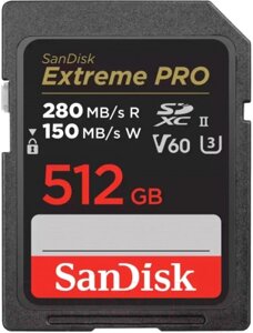 Карта памяти SanDisk Micro SDXC 512GB UHS-II (SDSDXEP-512G-GN4IN)