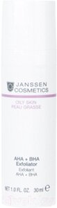 Пилинг для лица Janssen Oily Skin AHA + BHA Exfoliator Для кожи склонной к акне