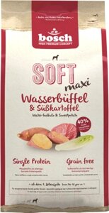 Полувлажный корм для собак Bosch Petfood Soft Maxi Wild Buffalo&Sweetpotato