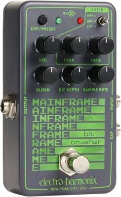 Процессор эффектов Electro-Harmonix Mainframe Bit Crusher от компании Товары с доставкой на дом. Top-shop. - фото 1