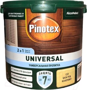 Пропитка для дерева Pinotex Universal 2в1 CLR / 5620697