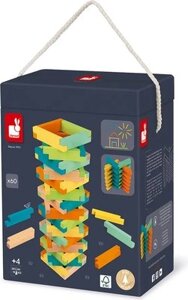 Развивающая игра Janod Разноцветные блоки / J08300