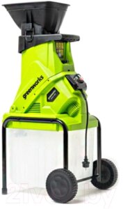 Садовый измельчитель электрический Greenworks 2208007