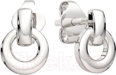 Серьги из серебра ZORKA 0300111 от компании Товары с доставкой на дом. Top-shop. - фото 1