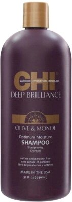 Шампунь для волос CHI Deep Brilliance Olive&Monoi Optimum Moisture