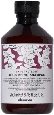 Шампунь для волос Davines Natural Tech Replumping Shampoo уплотняющий