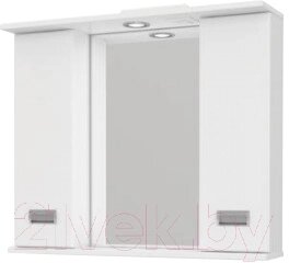 Шкаф с зеркалом для ванной Какса-А Пикколо с/о 80 / 458387