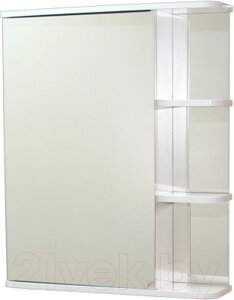 Шкаф с зеркалом для ванной СанитаМебель Камелия-09.55