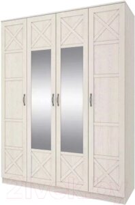 Шкаф Stolline Лозанна 4-х дверный с зеркалом / СТЛ. 223.01