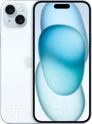 Смартфон Apple iPhone 15 Plus 256GB Dual Sim без e-sim / A3096 (синий)