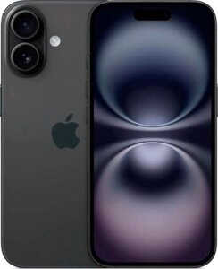 Смартфон Apple iPhone 16 128GB (черный)