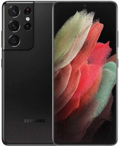 Смартфон Samsung Galaxy S21 Ultra 128GB / 2ASM-G998BZKDSEK восстановлен. Грейд A