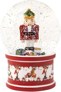 Снежный шар Villeroy & Boch Christmas Toys. Рождественский шар - Щелкунчик / 14-8327-6694