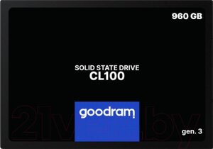 SSD диск goodram CL100 gen. 3 960GB (SSDPR-CL100-960-G3)