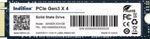SSD диск indilinx 512GB M. 2 2280 NVME PCI-E (IND-4XN80S512GX)