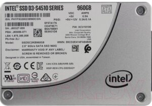 SSD диск intel D3-S4510 960GB (SSDSC2kb960G801)