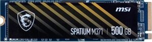 SSD диск MSI spatium M371 500GB (S78-440K160-P83)